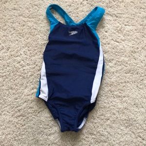 Girls Speedo Bathing Suit- Size 7